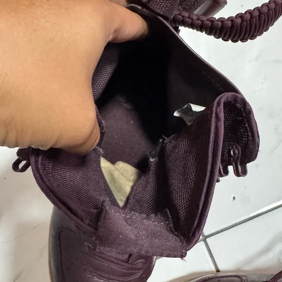 Nike SF Air Force 1 'Deep Burgundy' sneaker. - Picture 6 of 6